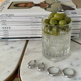 Silver Bowery Earrings