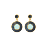 Dark Blue Fouquet Earrings