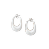 Silver Bowery Earrings